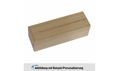 Weinkiste 1er Magnum Deluxe Schiebedeckel