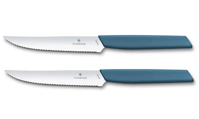 Steakmesser, 120 mm, Wellenschliff (2 Stück)