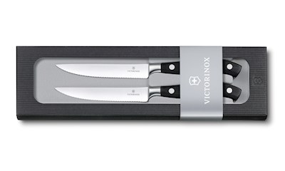 Steakmesser, Wellenschliff (2 Stück)