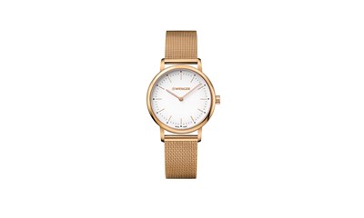 URBAN CLASSIC Ø35, PVD 3N case, silver-white dial, 3N mesh - W