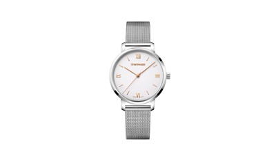 METROPOLITAN DONNISSIMA Ø38 SST, Silver dial, SST Mesh - W