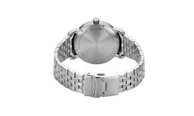 URBAN CLASSIC Ø42, SST case, blue dial, SST bracelet - W
