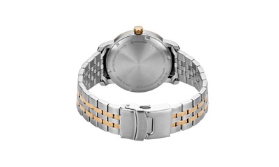 URBAN CLASSIC SMALL SEC Ø42, 2T 3N, silver dial, 2T bracelet - W