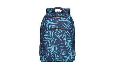 Upload (navy fern print)