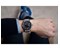 ATTITUDE Ø42, SST case, black dial, light brown nylon - W