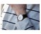 URBAN CLASSIC Ø35, SST case, silver-white dial, black leather - W