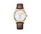 URBAN CLASSIC SMALL SEC Ø42, 3N, silver dial, brown leather - W