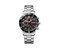 ROADSTER BLACK NIGHT CHRONO Ø45, Black dial, Steel bracelet - W