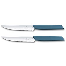 Steakmesser, 120 mm, Wellenschliff (2 Stück)